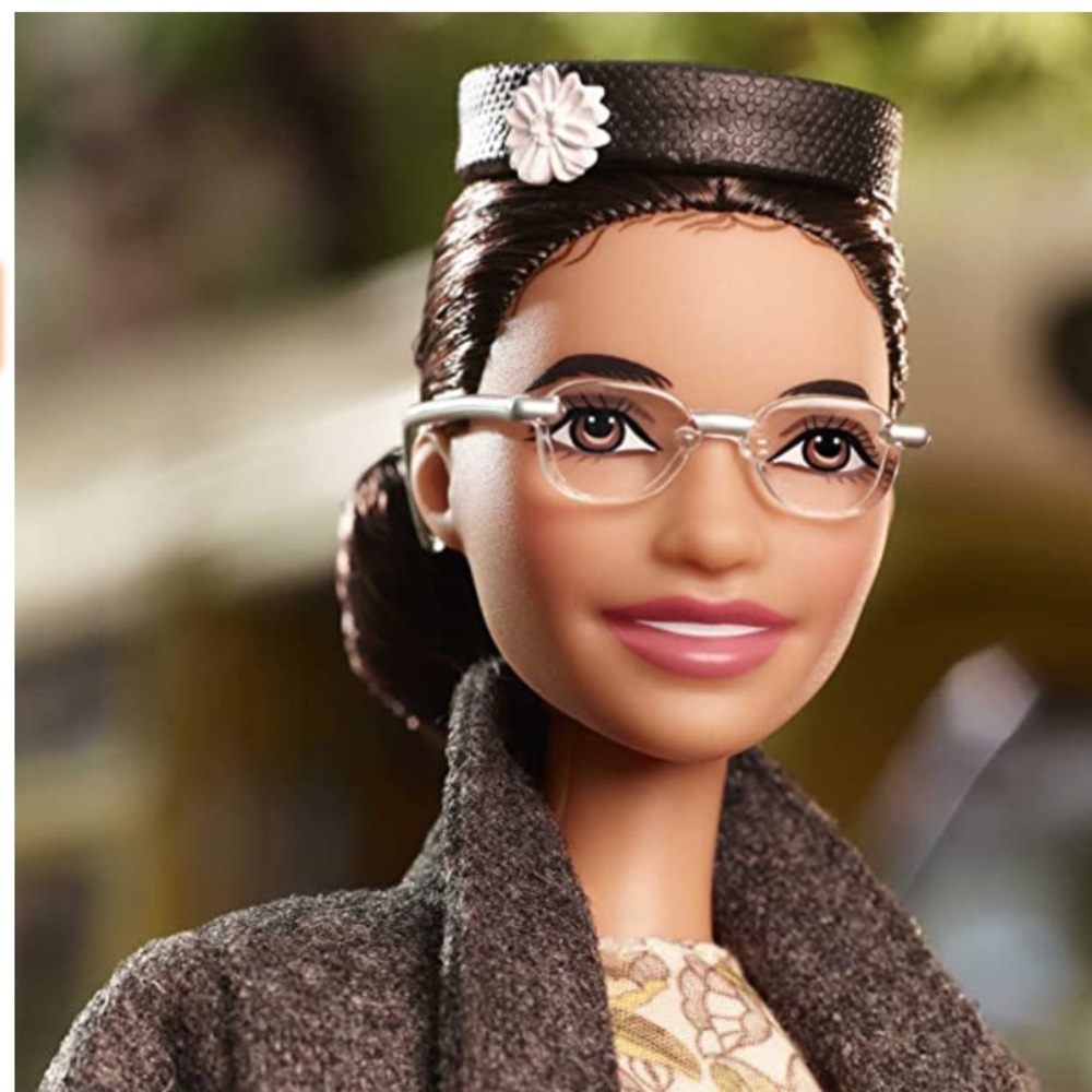 BARBIE ROSA PARKS NIB AUTHENTIC INSPIRING WOMEN SERIES DOLL.